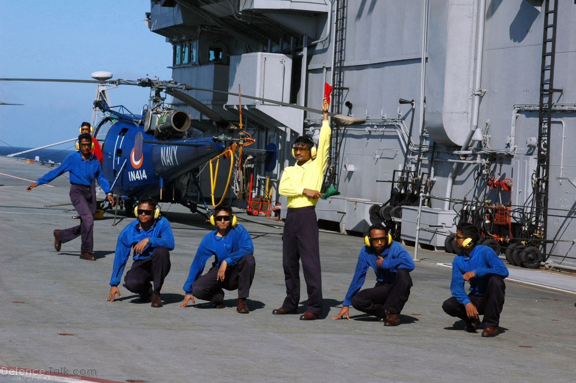 Indian Navy aircraft carrier INS Viraat - Malabar 07 Naval Exercise