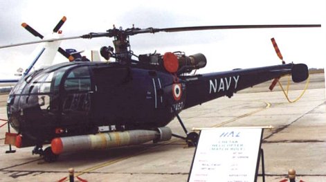 Indian Navy Chetak