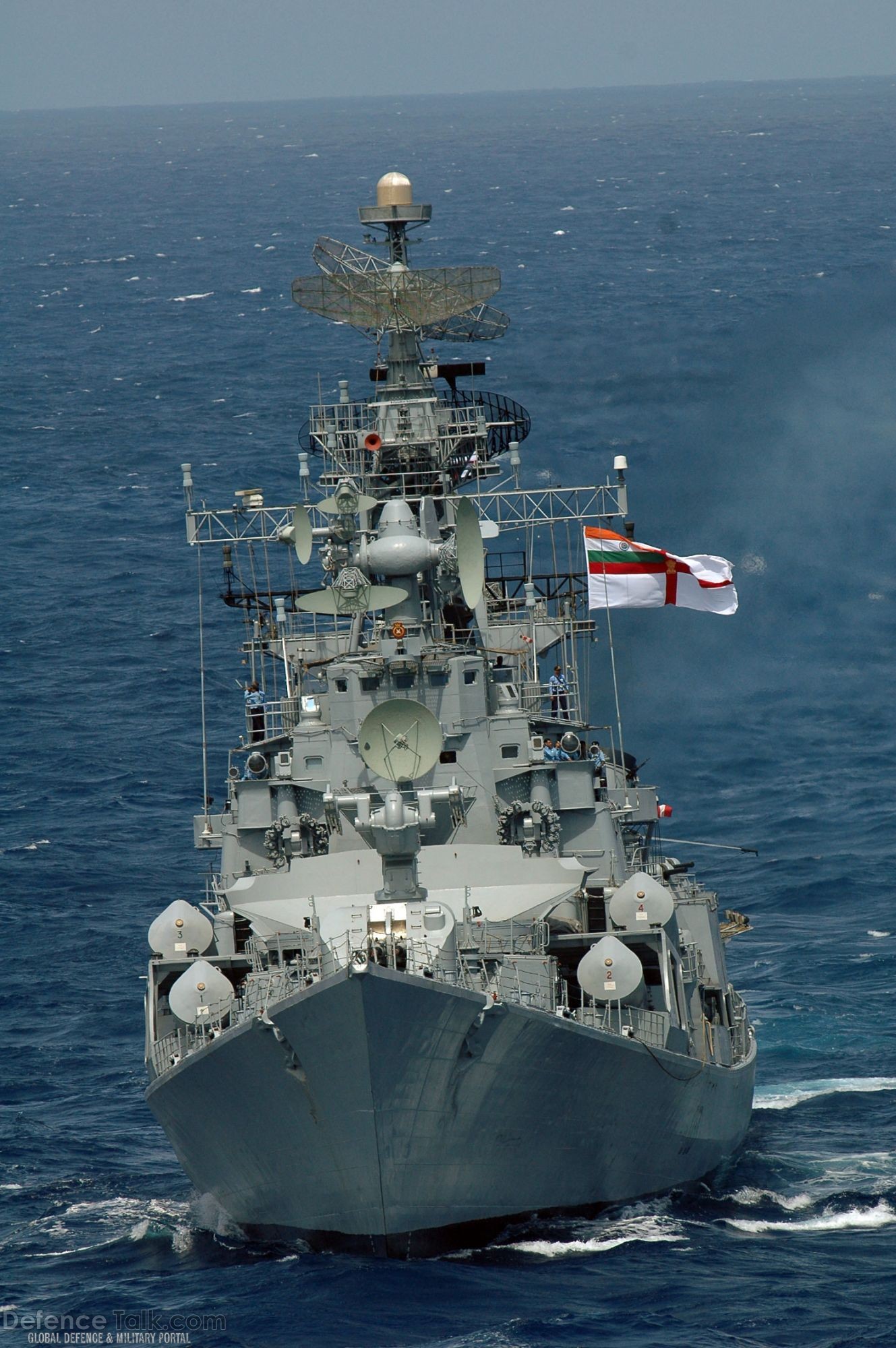 Indian Navy frigate - Malabar 07 Naval Exercise