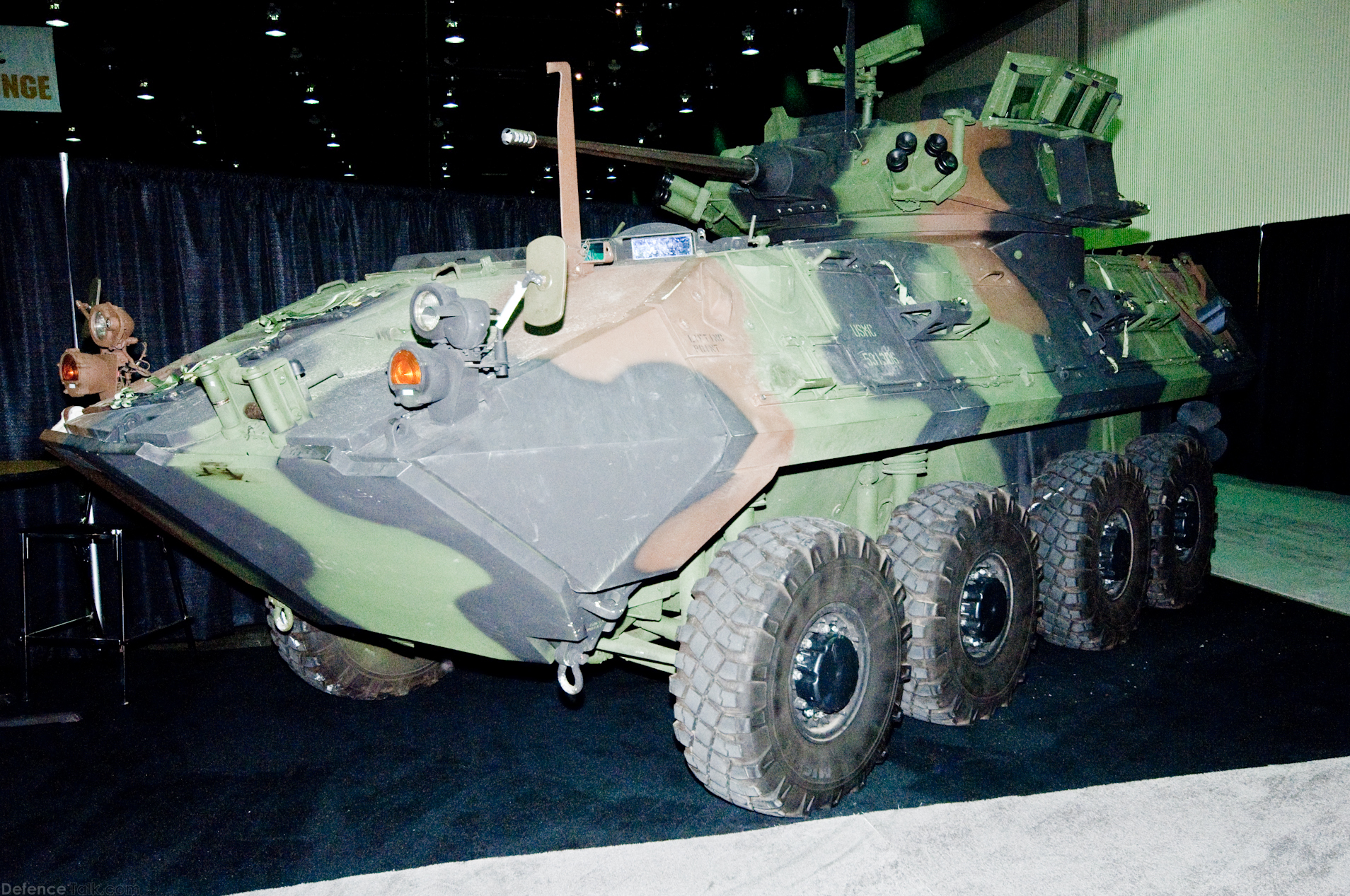 Infantry vehicle at International Armoured Vehicles Show