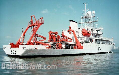 INS Sagardhwani Marine Acoustic Research Ship (MARS)