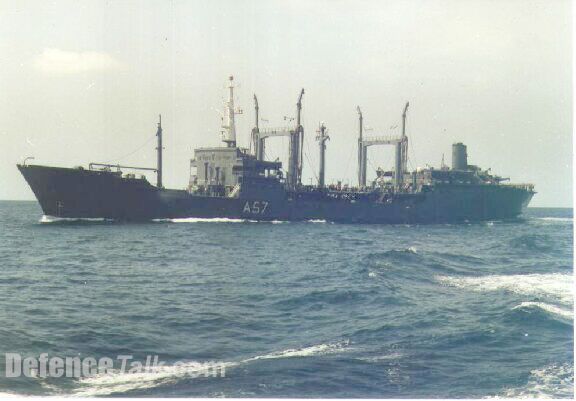 INS Shakti Replenishment Tanker