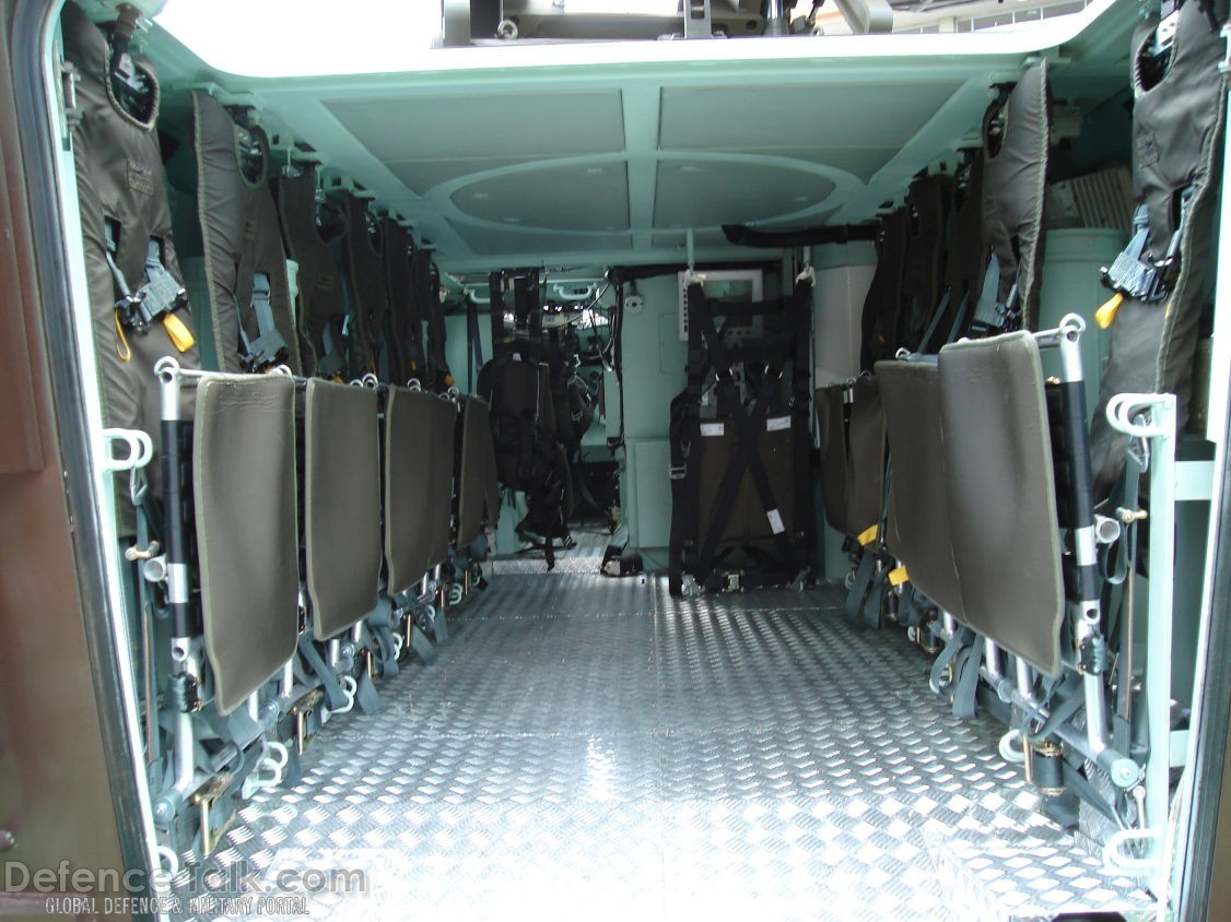 Inside of The Yavuz / OTOKAR