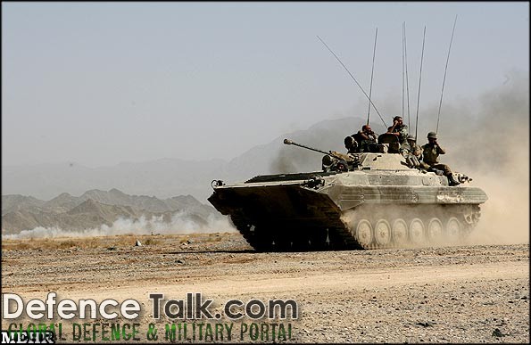 Iran Army Armored Vehicle - Zolfaqar war games, 1st stage
