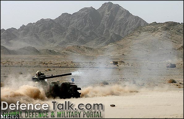 Iran Army Artillery - Zolfaqar war games, 1st stage