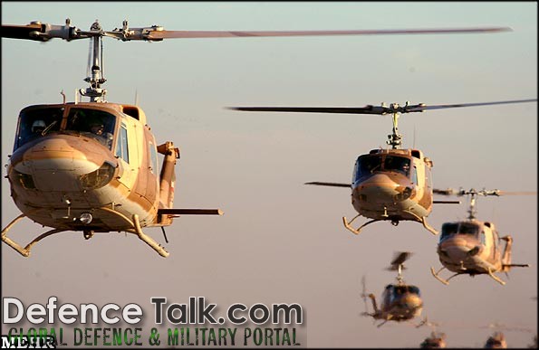Iranian Air Force Helicopters - Zolfaqar war games, 1st stage