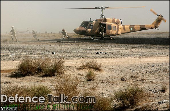 Iranian Helicopter - Zolfaqar war games, 1st stage