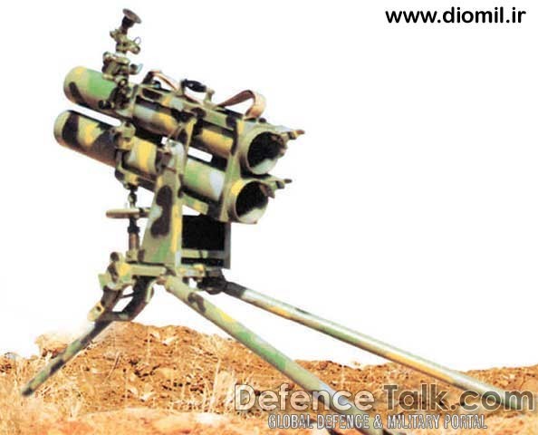 Iranian made double-barrel launcher