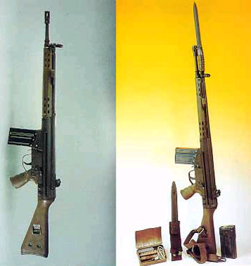 Iranian made G3 rifle