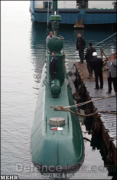 Iranian made Ghadeer midget submarine