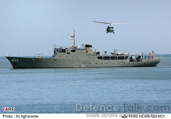 Iranian made Jowshan patrol boat