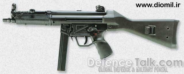Iranian made MPT-9S submachine gun