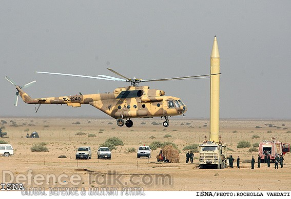 Iranian Missiles Fired during war games