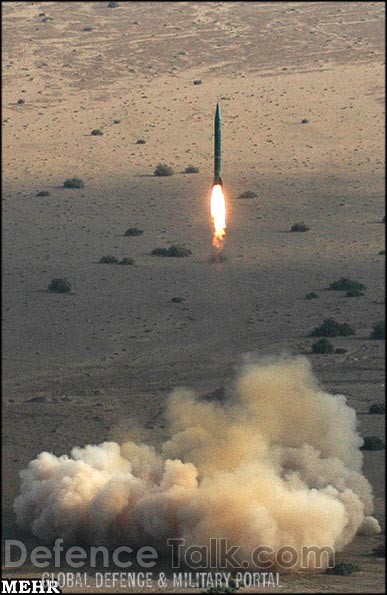 Iranian Missiles Fired during war games