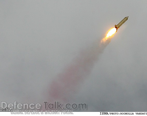 Iranian Missiles Fired during war games