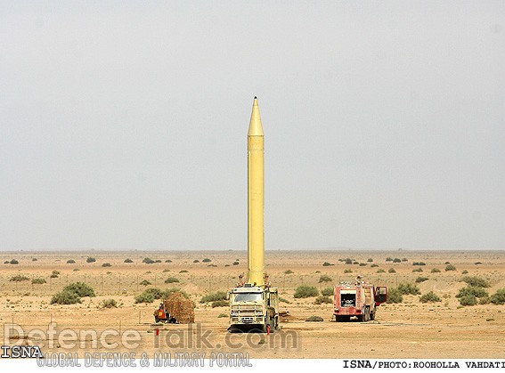 Iranian Missiles Fired during war games