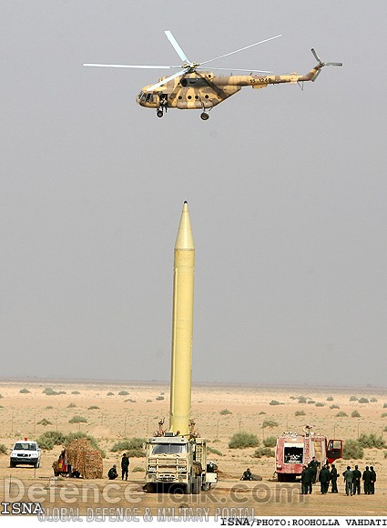 Iranian Missiles Fired during war games