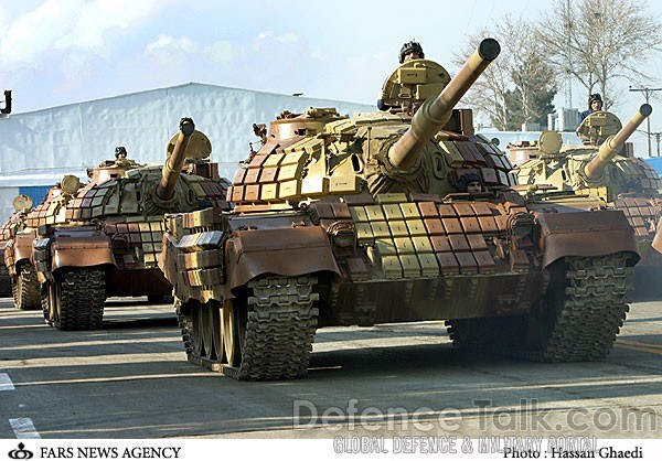 Iranian modified T-55