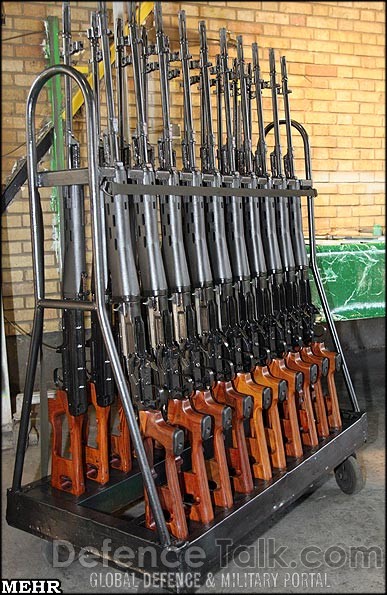 Iranian sniper rifles