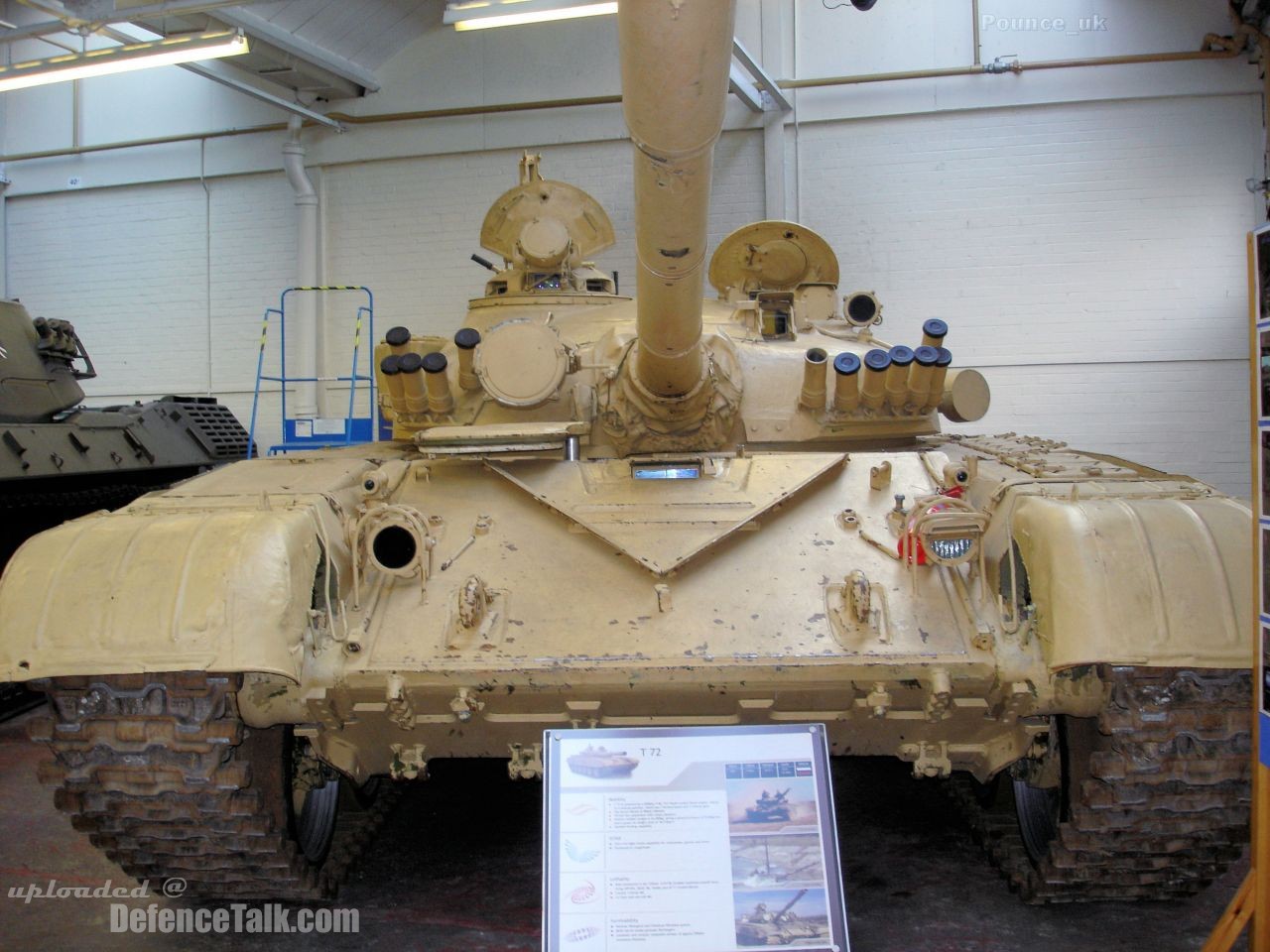 Iraqi T72 now based in the UK
