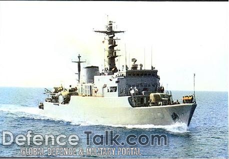 Iraqi training ship IBN KHALDOUM of Yugoslavian desing