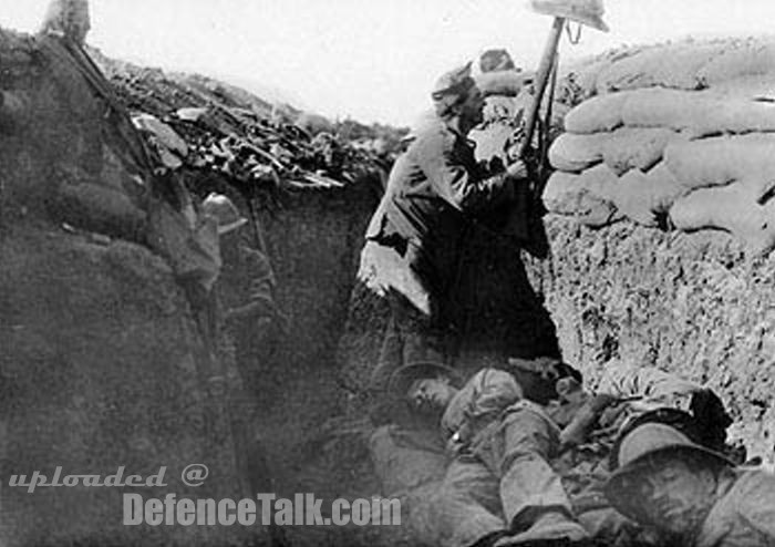 Irish soldier in Gallipoli