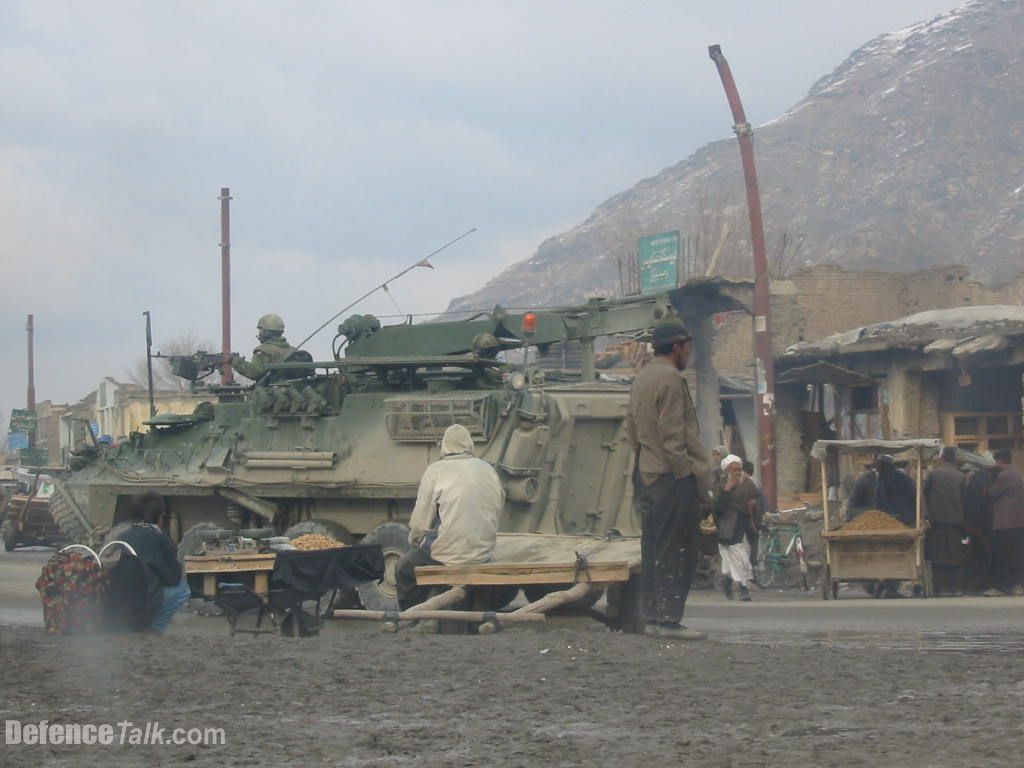 ISAF Vehicle in Kabul