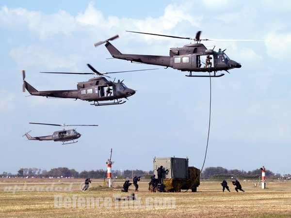 Italian Air Assault Exercise