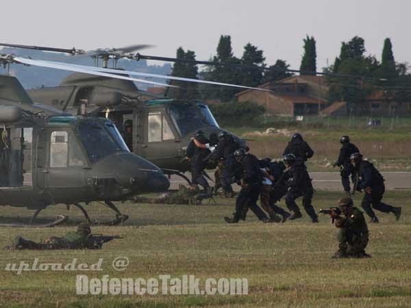 Italian Air Assault Exercise