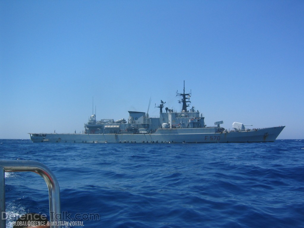 Italian Frigate Maestrale