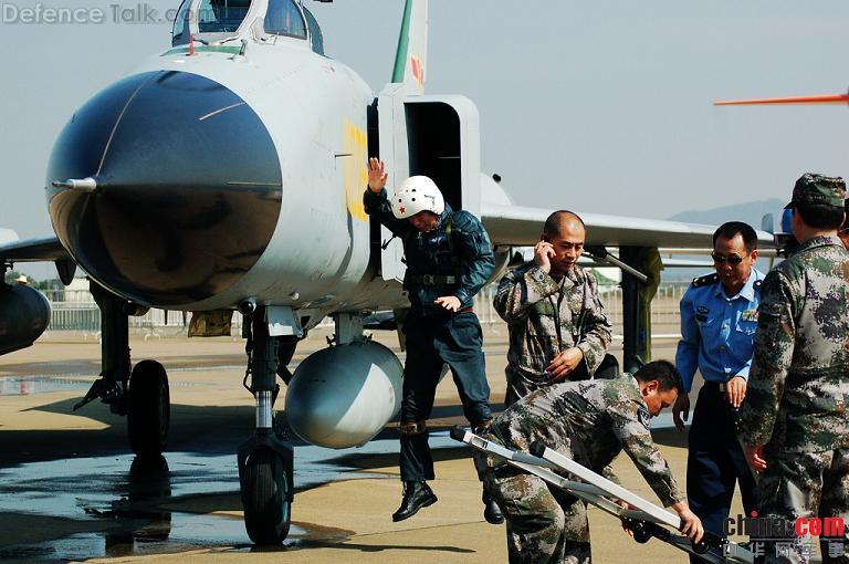 J-10 Fighter Aircraft at Airshow China 2010