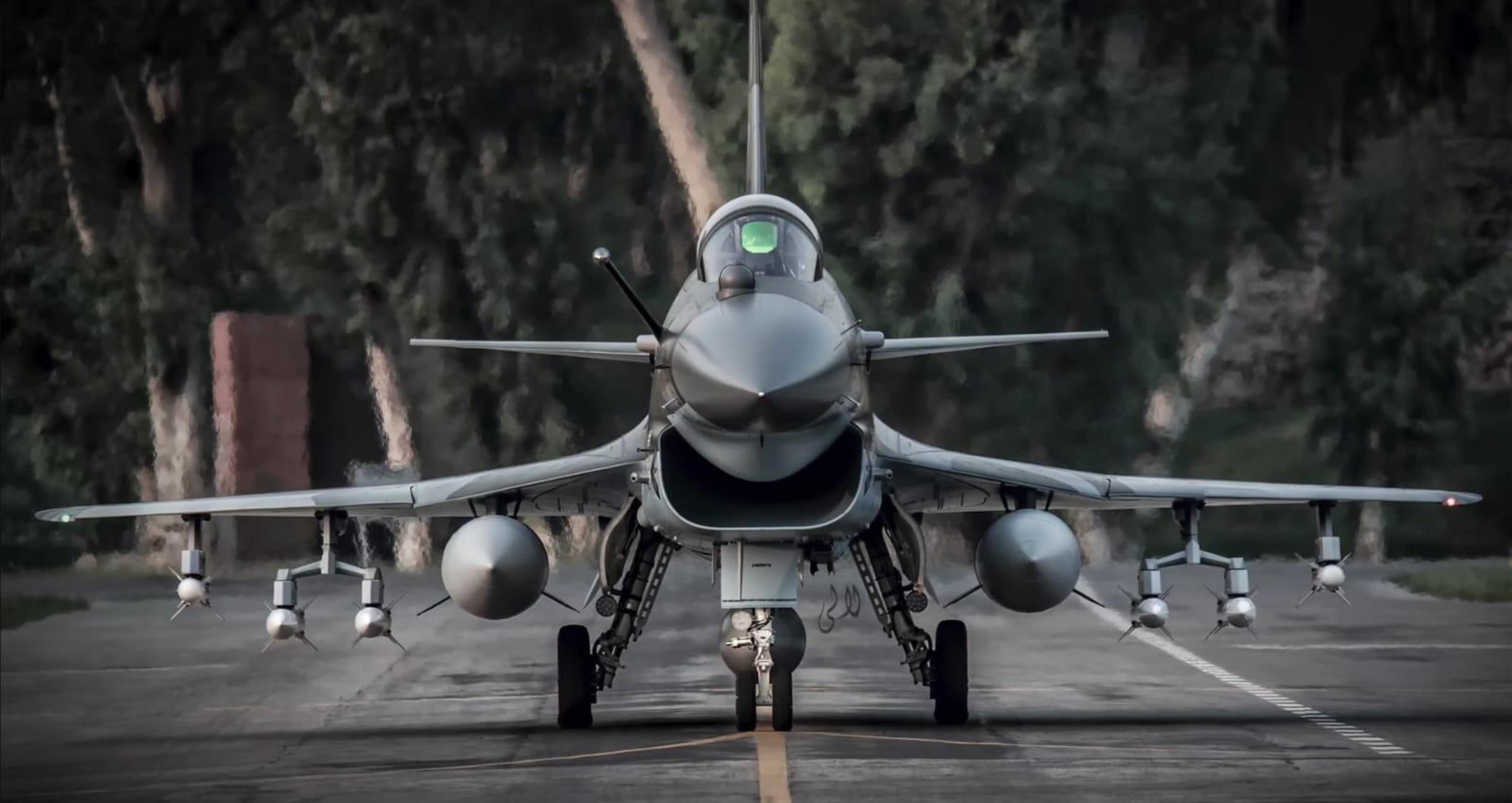 J-10C Fighter Jet Front Pakistan Air force