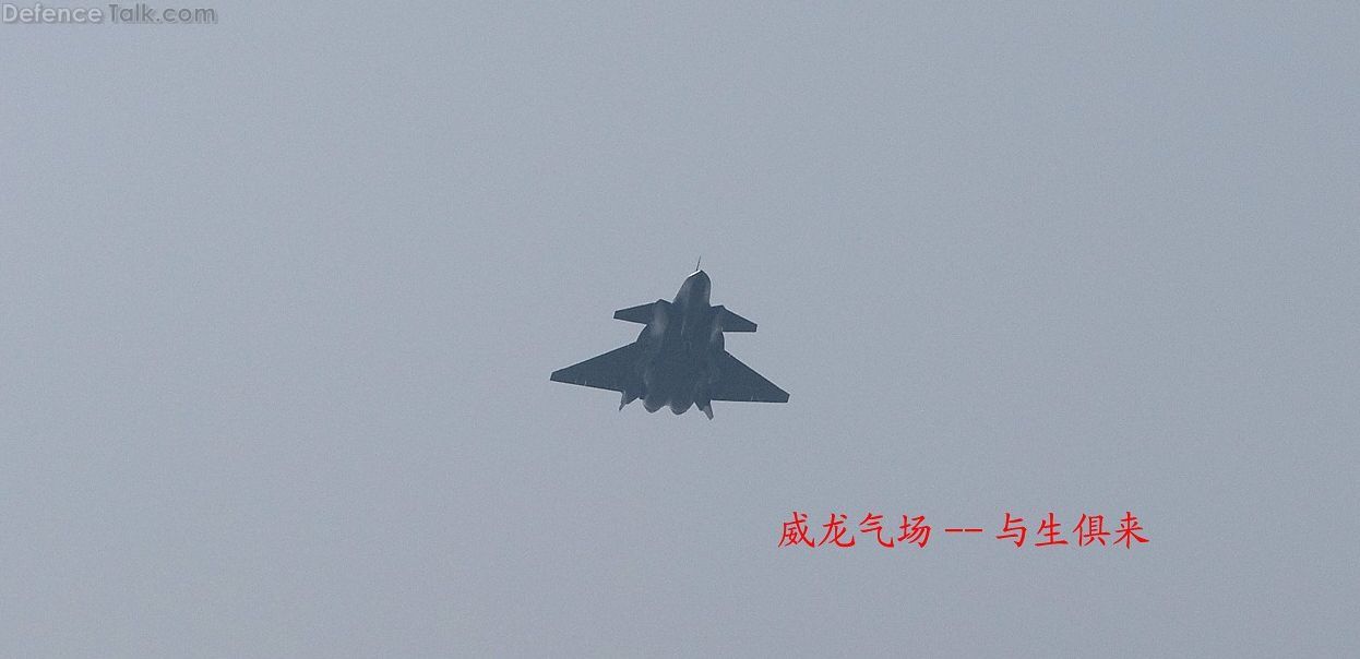 J-20 First Flight - Stealth Fighter Aircraft