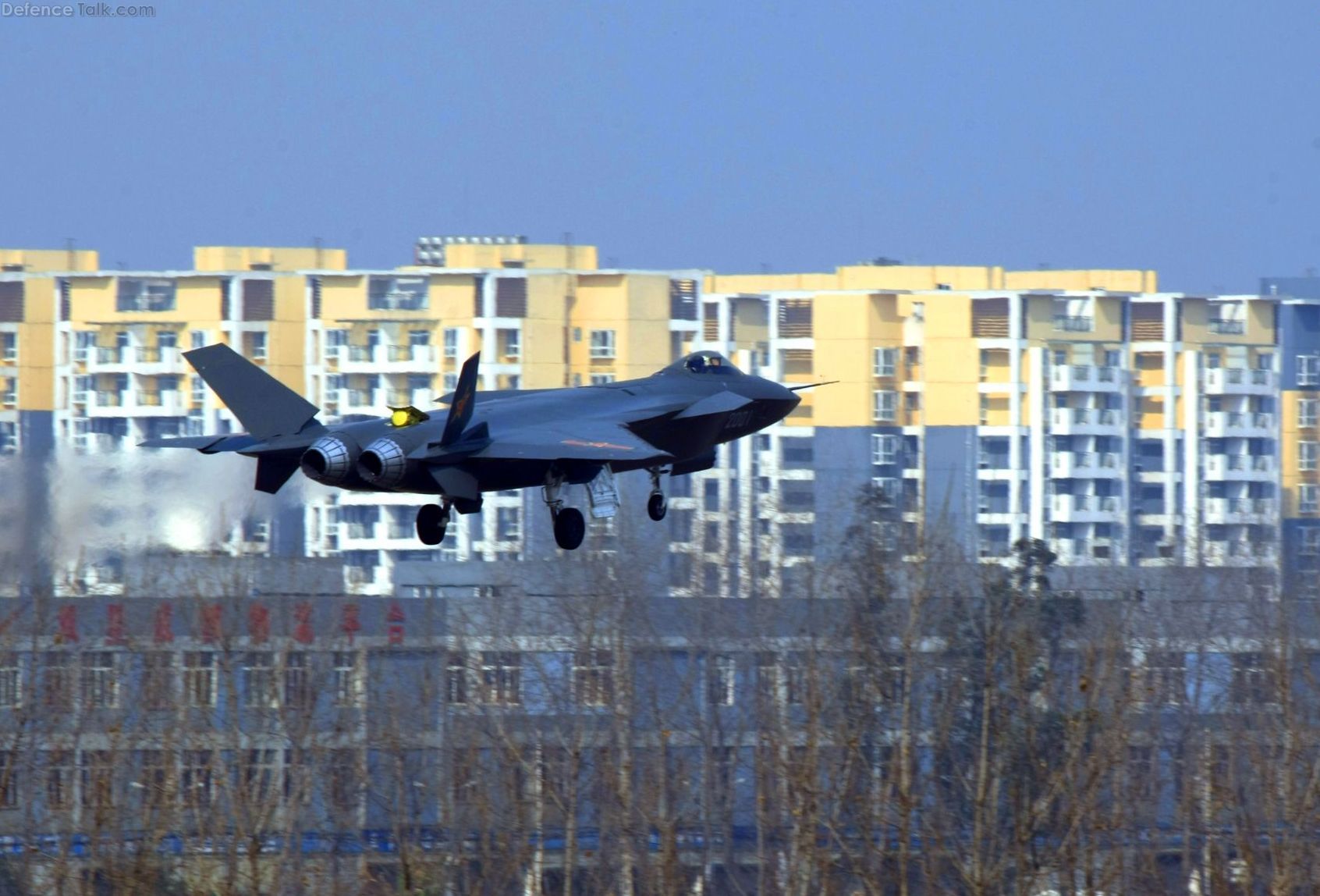 J-20 First Flight - Stealth Fighter Aircraft