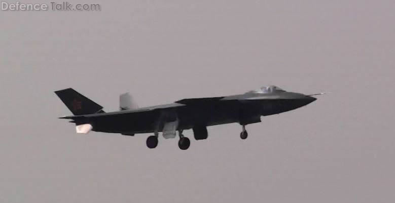 J-20 First Test  Flight - Stealth Aircraft