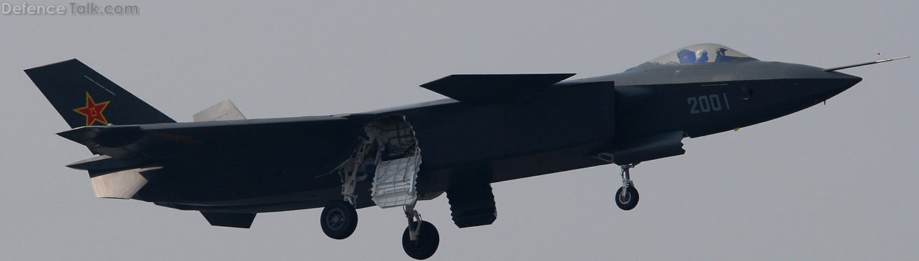 J-20 First Test  Flight - Stealth Aircraft