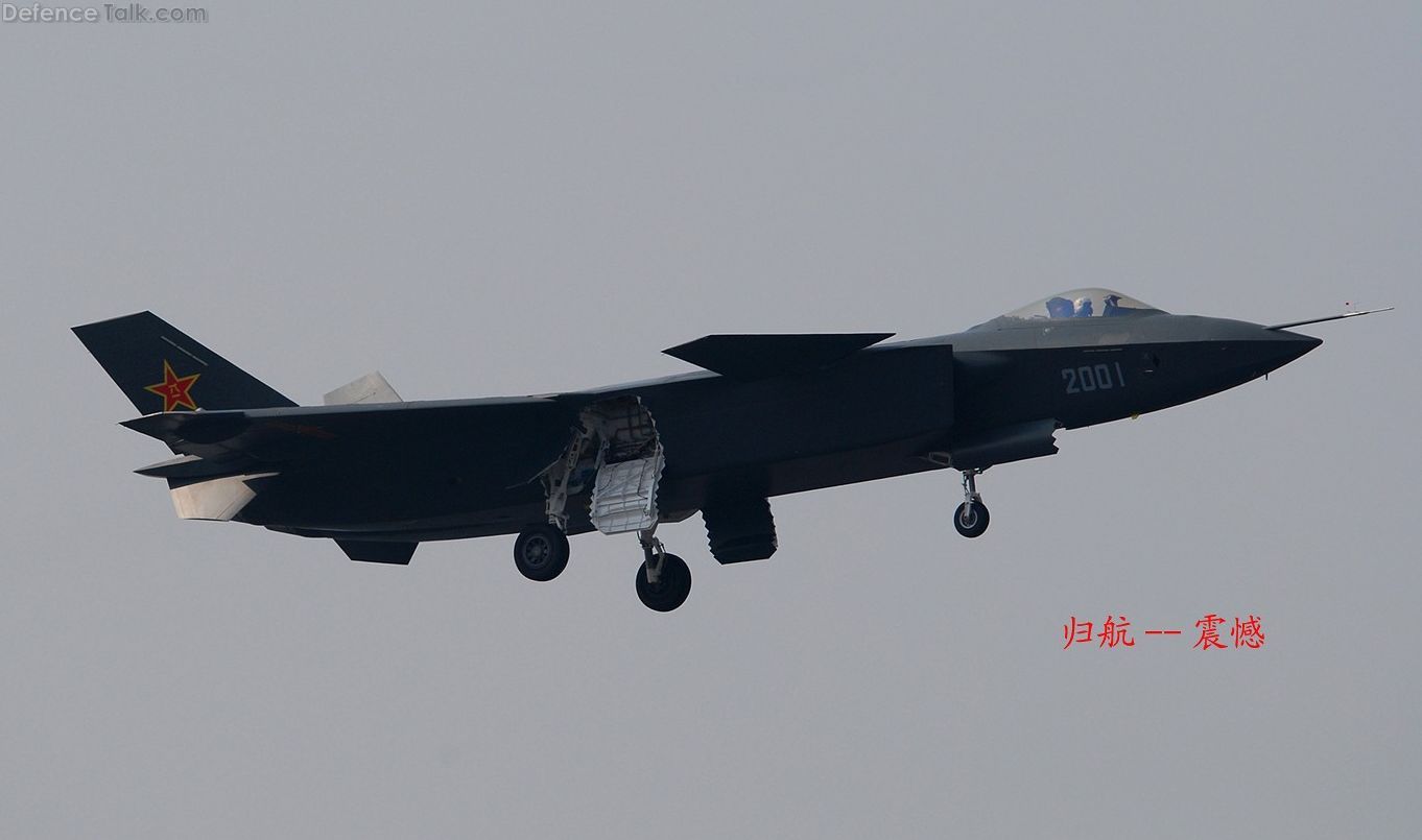 J-20 First Test  Flight - Stealth Aircraft