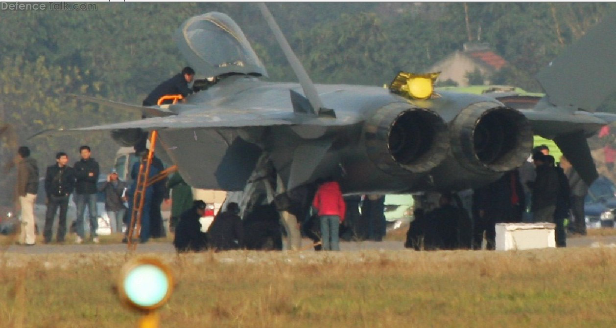 J-20 First Test  Flight - Stealth Aircraft