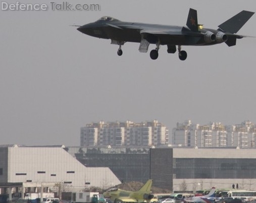 J-20 First Test  Flight - Stealth Aircraft