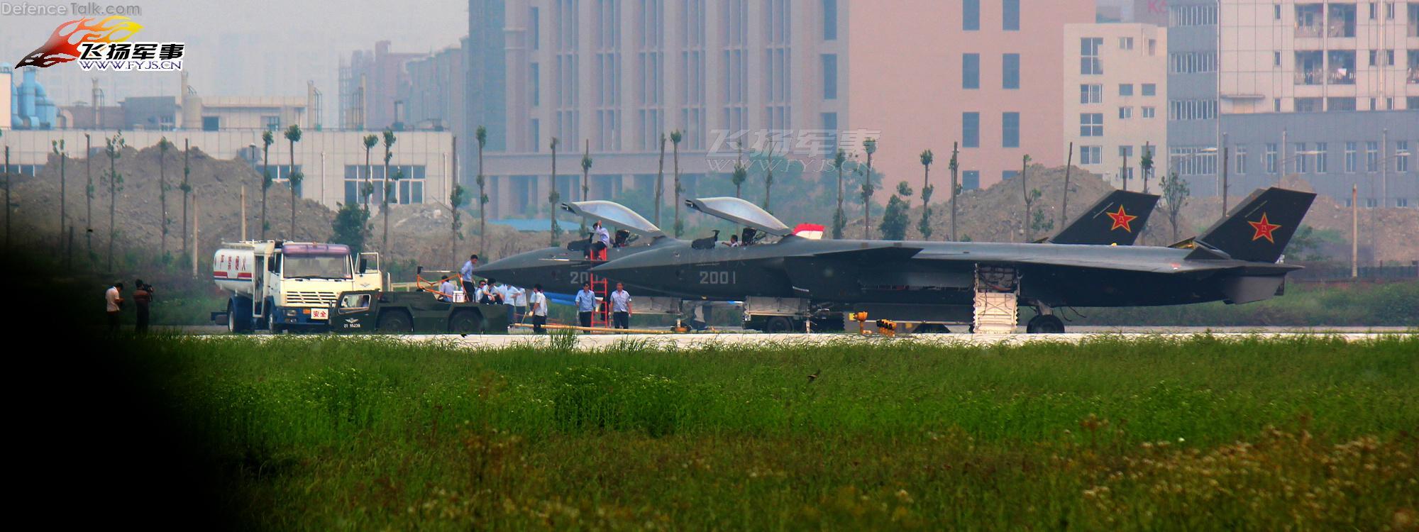 J-20 Prototype parked - China Air Force