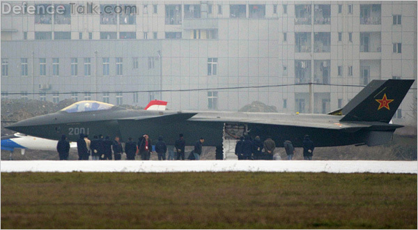 J-20 Stealth Fighter Undergoes Runway Test