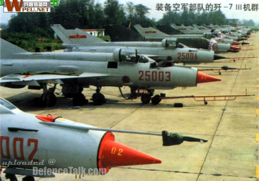 J-7 Fishbed - Chinese Air Force