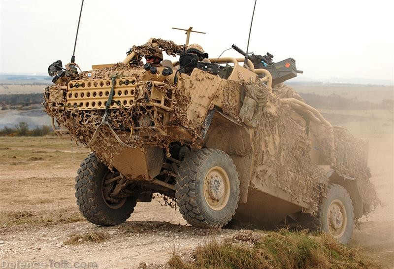 Jackal Vehicle - British Army Firepower