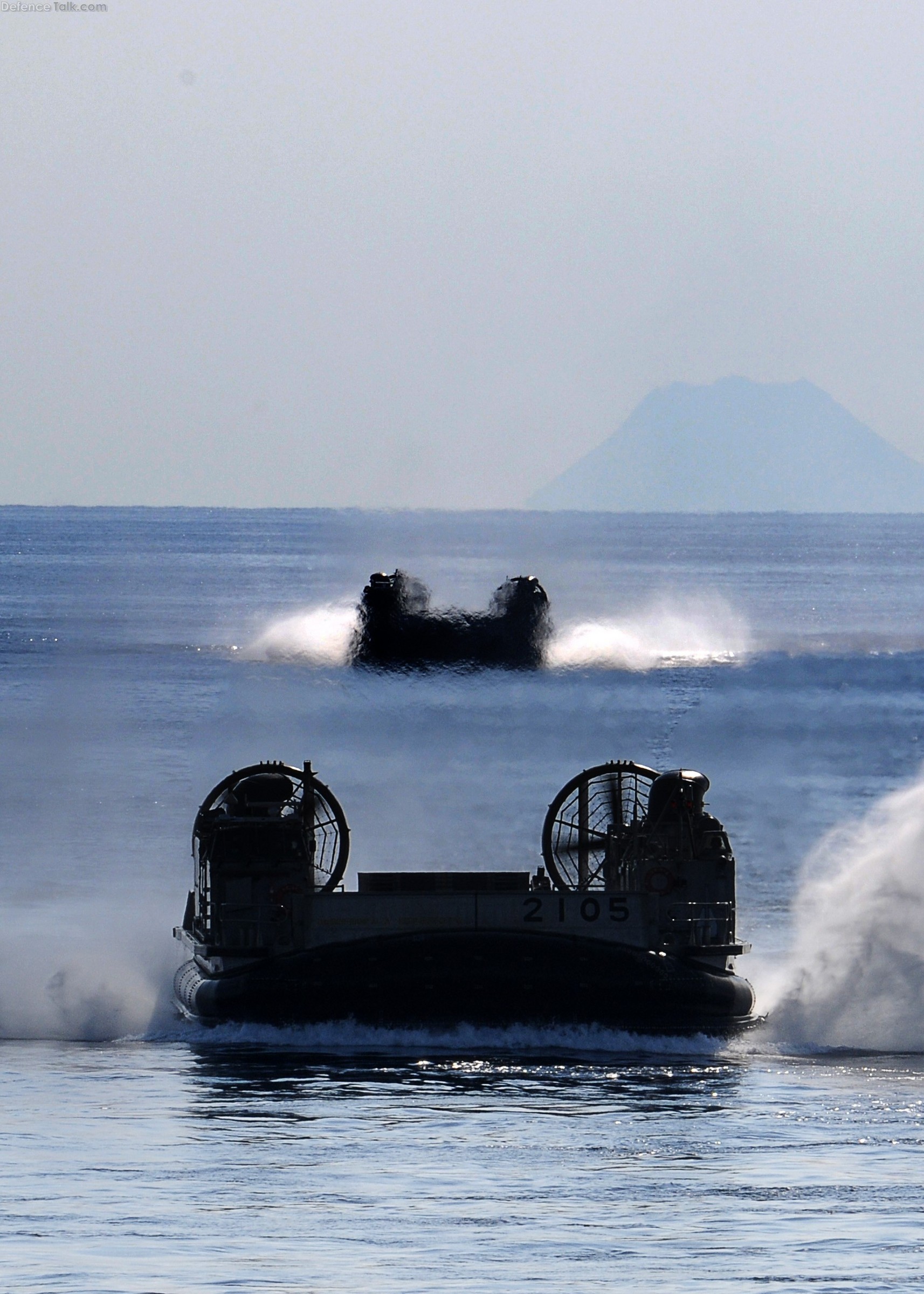 Japanese landing craft air cushion vehicles