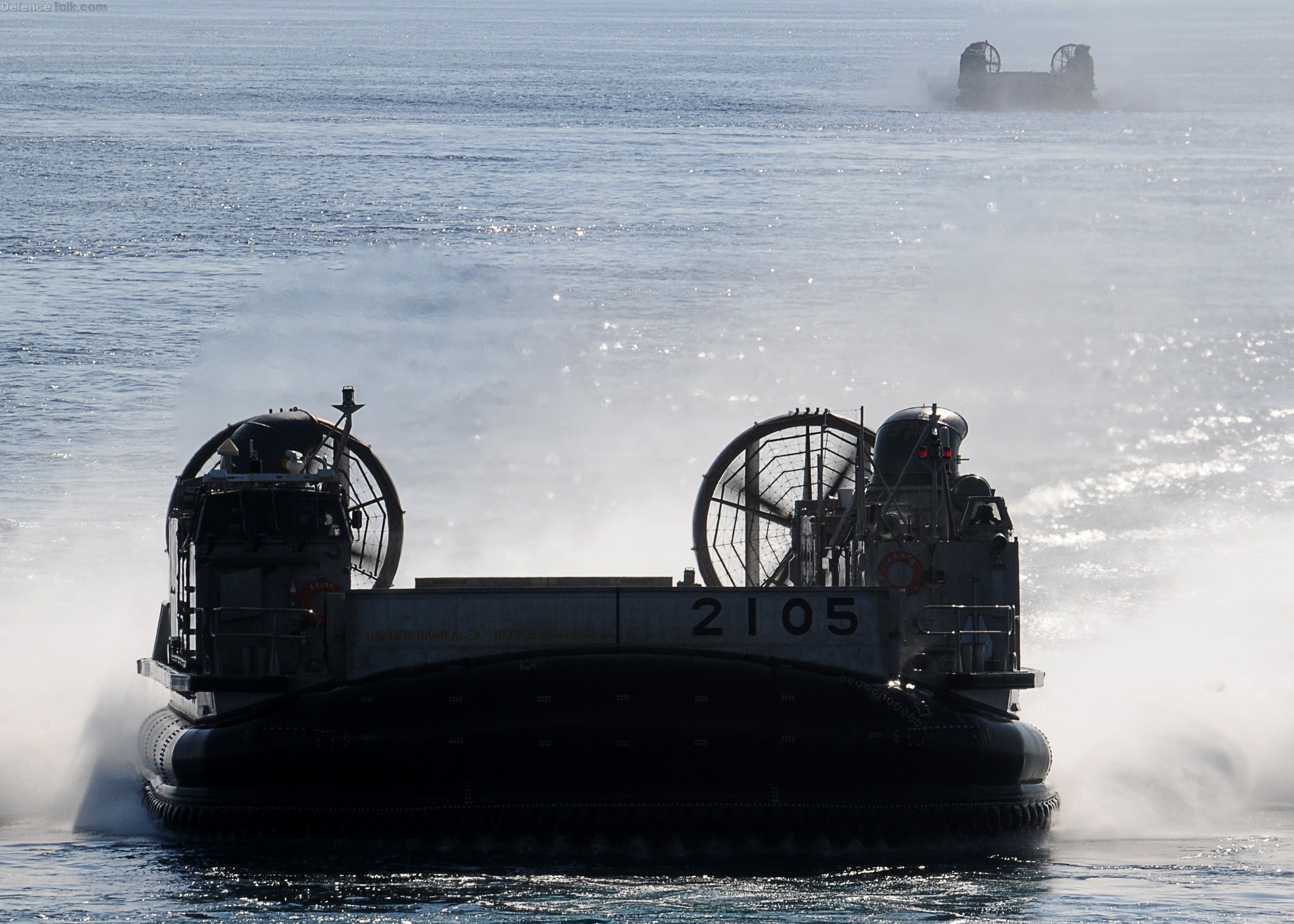 Japanese landing craft air cushion vehicles