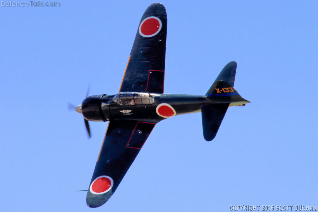Japanese Navy A6M Zero Fighter Aircraft