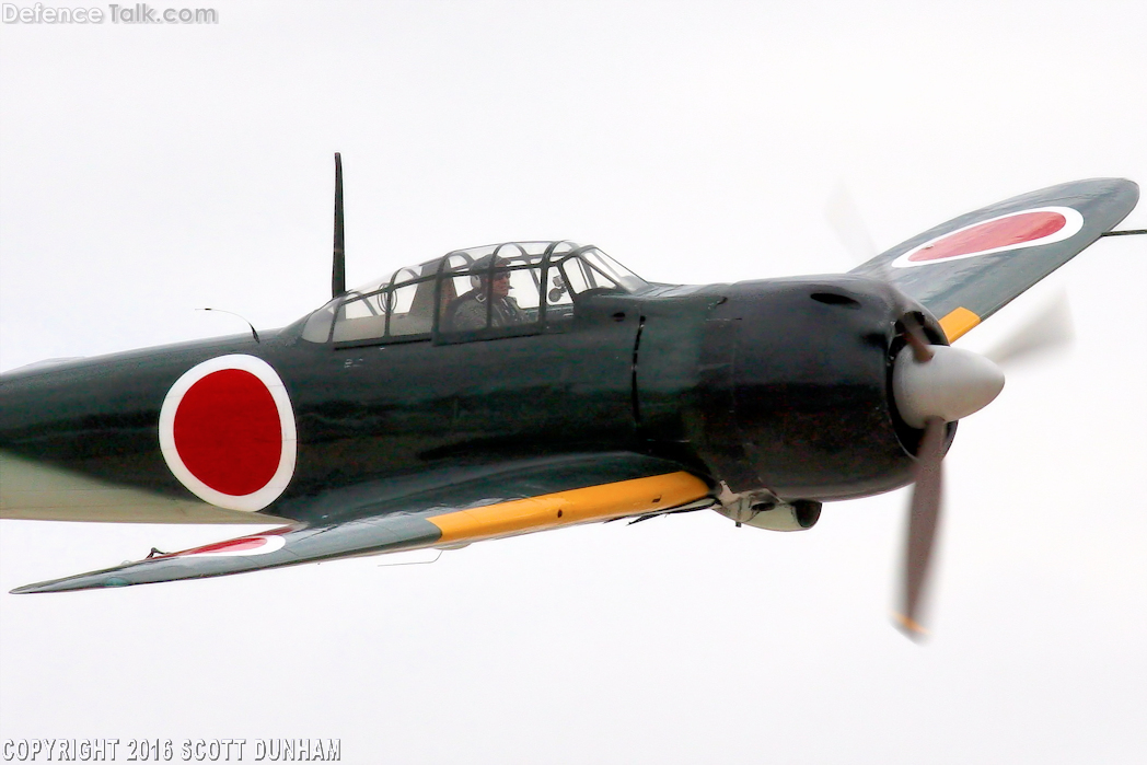 Japanese Navy A6M Zero Fighter Aircraft