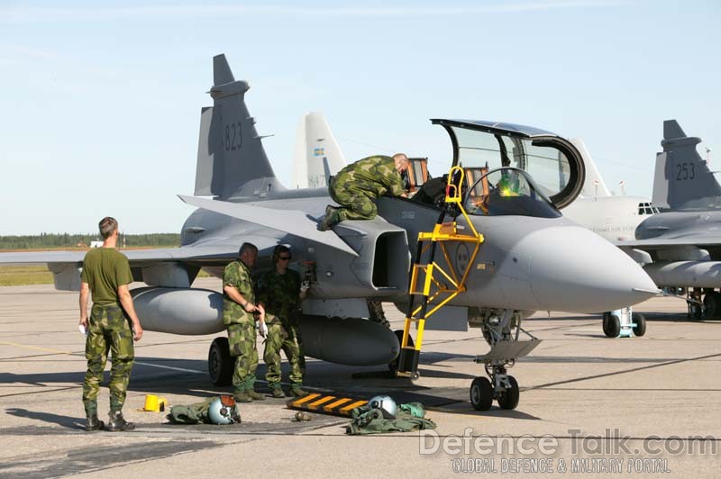 Jas 39 Gripen - Red Flag Alaska 2006