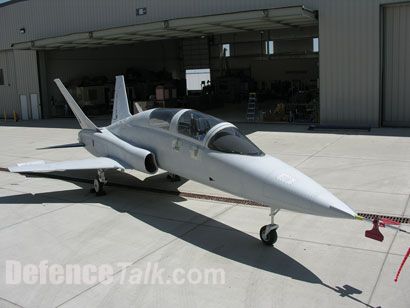 Javelin 5th Generation Trainer cockpit at paris airshow 2005