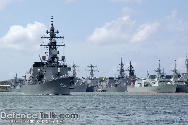 JDS Samidare (DD 106) - Japanese Navy, Rimpac 2006